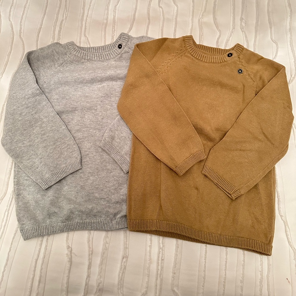 H&M kids Crewneck Sweater Duo